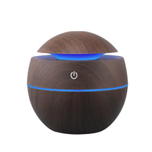 Load image into Gallery viewer, Wood Air Aroma Diffuser 130ML Ultrasonic for Essential Oil Aromatherapy