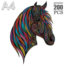 Load image into Gallery viewer, Unique Wood´n Animals Puzzle for Adults and Kids