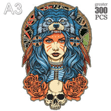 Load image into Gallery viewer, Unique Wood´n Animals Puzzle for Adults and Kids