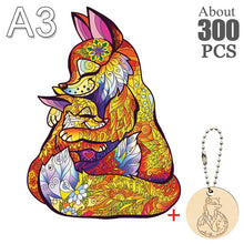 Load image into Gallery viewer, Unique Wood´n Animals Puzzle for Adults and Kids