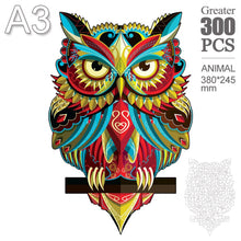 Load image into Gallery viewer, Unique Wood´n Animals Puzzle for Adults and Kids